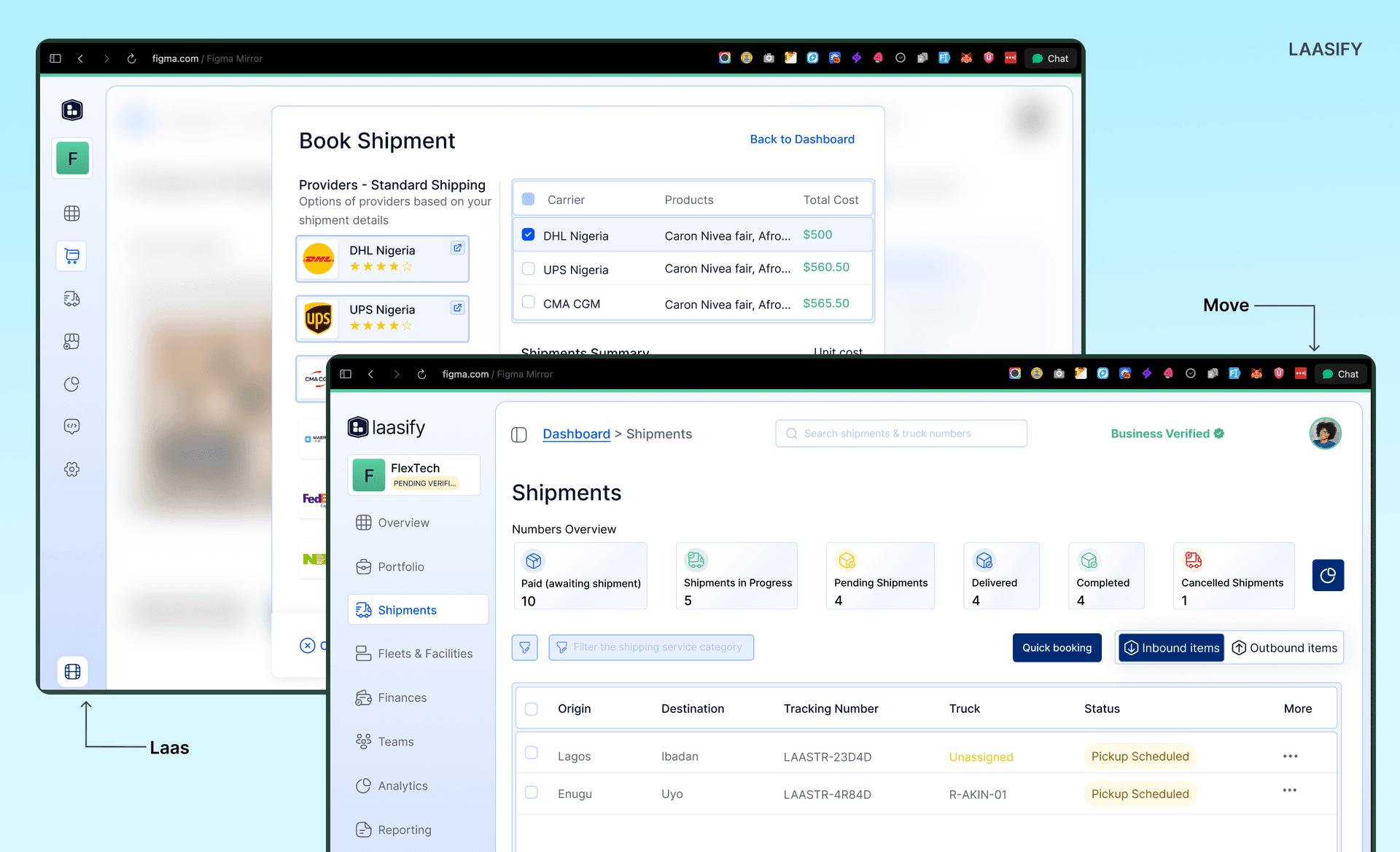 Laasify: A logistics marketplace built for Africa.