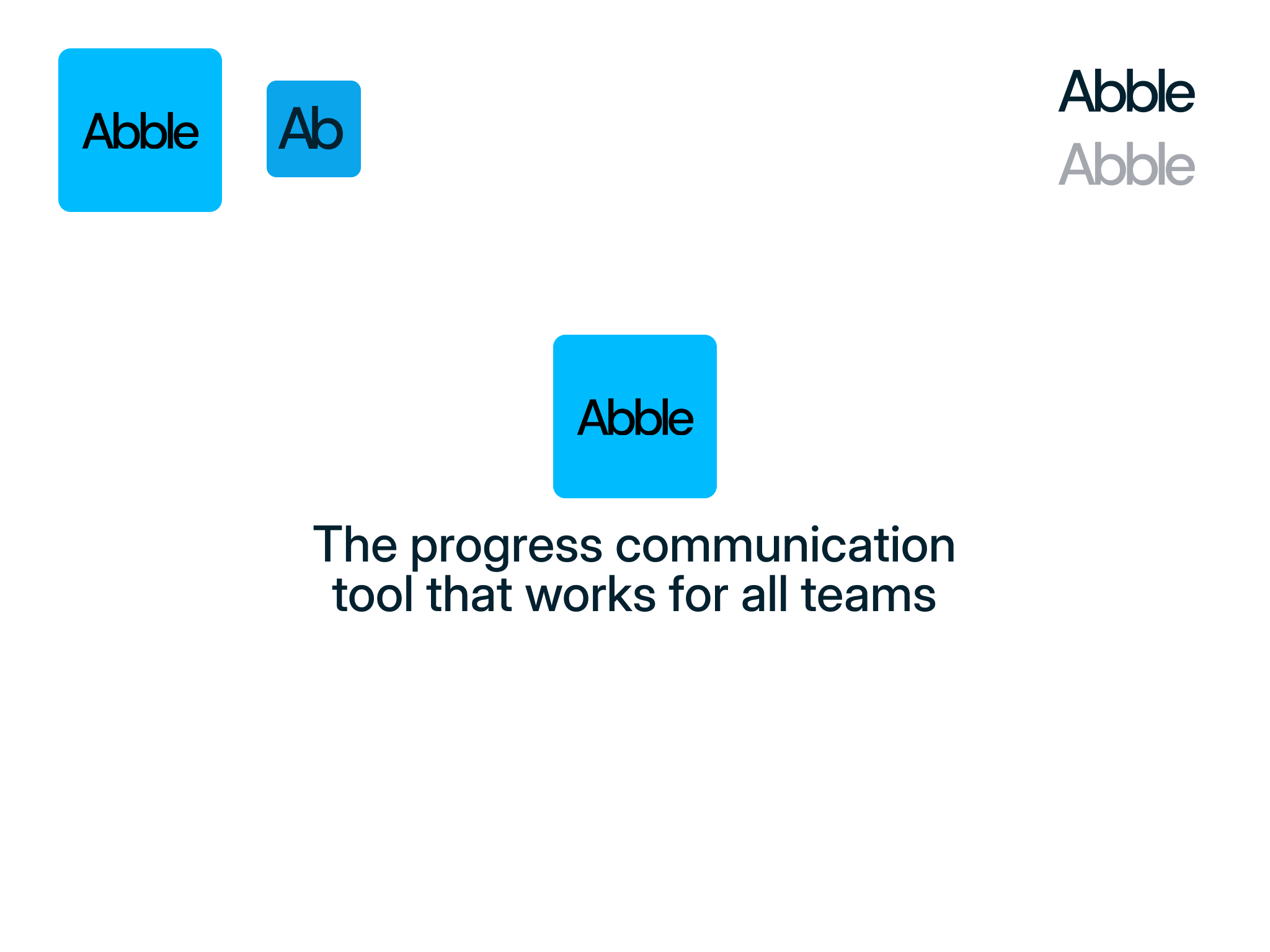 Abble — visibility and communication layer for product teams